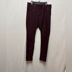 Women's Burgundy Pants
